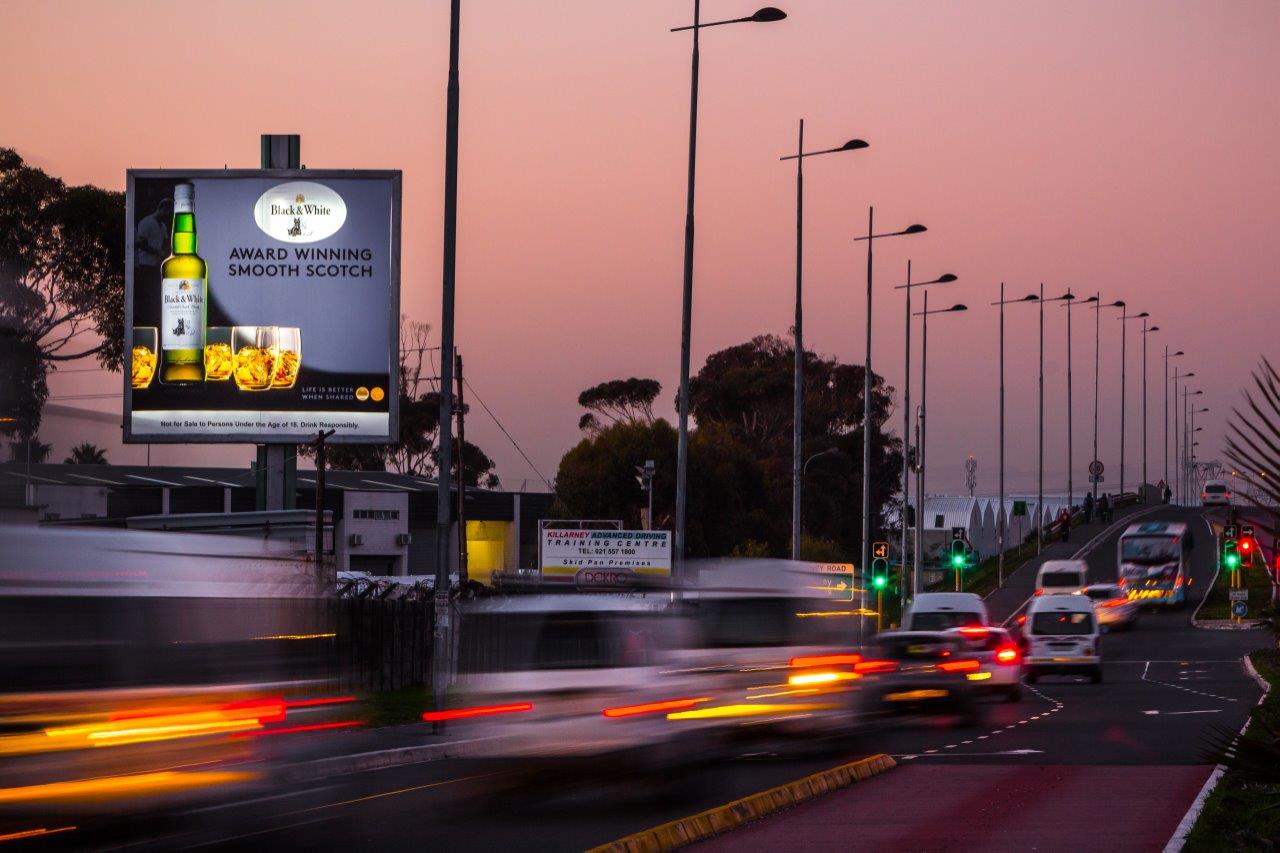Black & White Billboard Cape Town