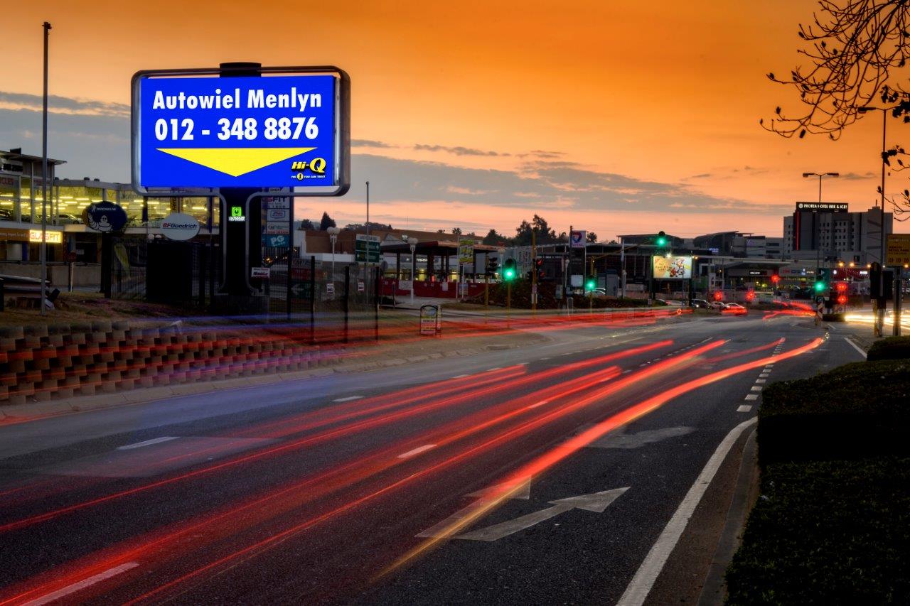 Outdoor Network’s new LED digital billboard captivates Pretoria