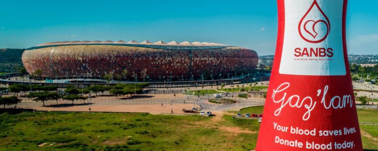 SANBS outdoor campaign dominates the Joburg skyline