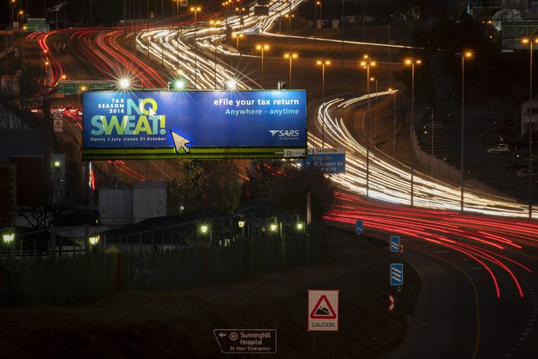 SARS Billboard makes a point – all the time, anytime
