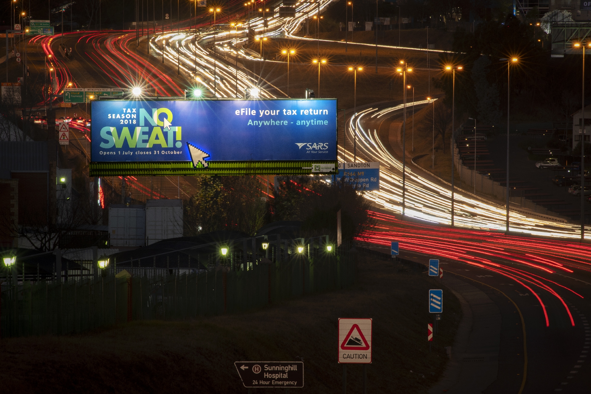 SARS Billboard makes a point – all the time, anytime