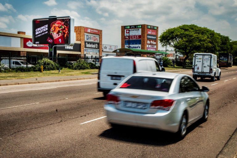 Outdoor Network’s rotating LED digital billboard brings innovation to Umgeni Road, KZN